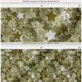 thumbnail image 2 of Soimoi Cotton Cambric Fabric Star & Camouflage Printed Craft Fabric by the Yard 42 Inch Wide, 2 of 7