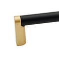 thumbnail image 5 of Alno A2804-3-MB Alta Moda 3" Center To Center Modern Smooth Round Cabinet Handle / Drawer, 5 of 7