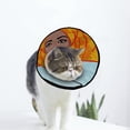 thumbnail image 1 of African Woman Soft Cat Dog Recovery Collar Adjustable Cat Cone Wound Healing Protective After Surgery for Medium Dogs, 1 of 7