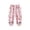 Light Pink, variant on Kids Waterproof Rain Pants with Reflective Strips Elastic Waist Windproof Trousers for Boys Girls Ages 3-12