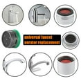 Valatala 10Pcs Faucet Aerator Faucet Flow Restrictor Replacement Parts