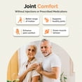 thumbnail image 5 of UpWellness Golden Revive + Joint Support Supplement Featuring Turmeric with Black Pepper, Quercetin, and Magnesium - 6 Active Ingredients - 60 Capsules, 3 Pack, 5 of 7