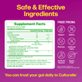 thumbnail image 4 of Culturelle Probiotics Complete 3-in-1 Biotics Mini Chews Daily Supplement, Supports Digestive Health with Prebiotics and Postbiotics for Gut Balance, Mixed Berry Flavor, 28 Count, 4 of 10