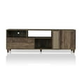 thumbnail image 1 of Bowery Hill Rustic Wood Storage 70-Inch TV Stand in Reclaimed Oak, 1 of 6