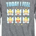 thumbnail image 3 of Disney Emoji - Today I Feel - Toddler And Youth Long Sleeve Graphic T-Shirt, 3 of 5