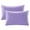 Purple, variant on ANMINY Pillowcase Set of 2 Pillow Cases 300 Thread Count Soft Cotton Bed Pillow Covers Standard Size 20"x26" Purple