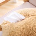 thumbnail image 5 of Tissue Box Cover Cute Cartoon Plush Tissue Box Paper Towel Storage Holder Home Bedroom Car Decor:,JU, 5 of 5