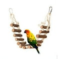 thumbnail image 1 of Wooden rope ladder for birds, 1 of 3