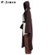 thumbnail image 3 of P-jsmen-Bata de estrella de película Obi Wan, traje de Cosplay, Túnica, conjunto completo, capa con capucha para Halloween, uniforme para Unisex, talla grande XXXL, 3 of 4