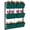 Green, variant on Planters For Outdoor Plants, 3-Tier Wall Planter with 6 Pots for Indoor and Outdoor Use, Hanging Plant Holder, Self Draining Wall Mounted Planter for Vegetables, Flowers, Herbs, Green, Garden Pots