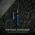 thumbnail image 3 of Wordsworth & Black Primori Fountain Pen, Medium Nib Ink Pen, Blue Gold - Refillable, 3 of 10