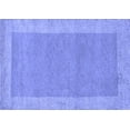 thumbnail image 1 of Ahgly Company Indoor Rectangle Abstract Blue Contemporary Area Rugs, 2' x 4', 1 of 4