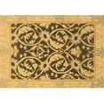 thumbnail image 1 of Ahgly Company Indoor Rectangle Abstract Brown Modern Area Rugs, 8' x 12', 1 of 4