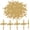 Antique Golden, variant on 50pcs Antique Golden Religious Cross Charms Alloy Christian Easter Jesus Crucifix Nail Dangle Pendants Craft Supplies for DIY Necklace Bracelet Keychains Jewelry Making