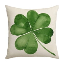 TACILIP St. Patrick's Day Pillows Cover Sofa Pillows Cover Machine Washable Pillows Cover Holiday Gift Suitable for Sofa Bedroom Office St. Patrick Decorations, Christmas Gifts