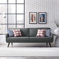 thumbnail image 3 of Modway Verve Upholstered Fabric Sofa in Gray, 3 of 5