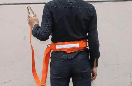 Safety Belt with Adjustable Lanyard Tree Climbing Construction Harness 