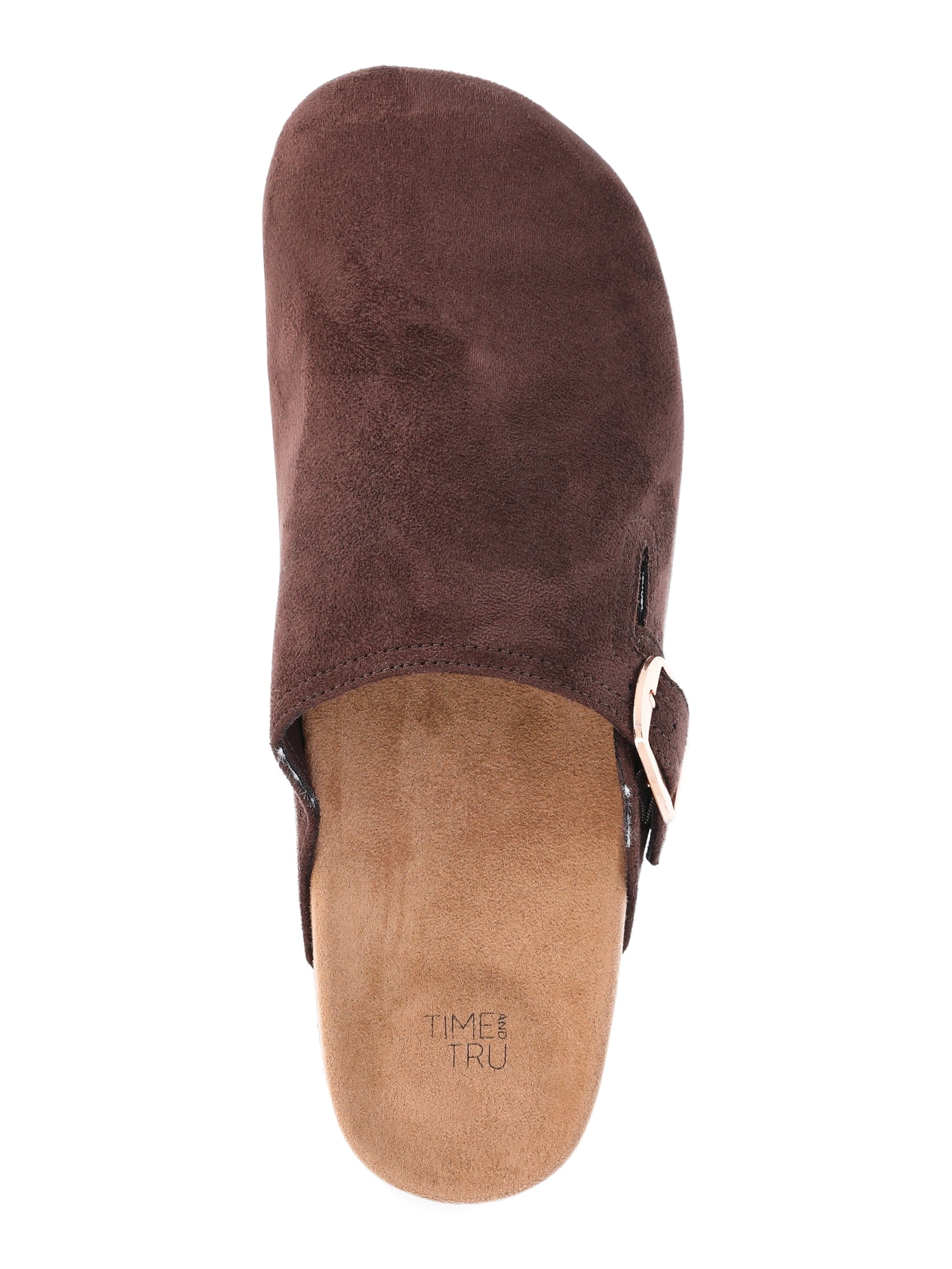 Time and Tru Women's Buckle Clogs
