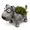 Style 3, variant on Lonmuju Frog Mini Resin Succulent Planter Pot, Cute Animal Indoor Plant Pot for Desk Home Office Decor