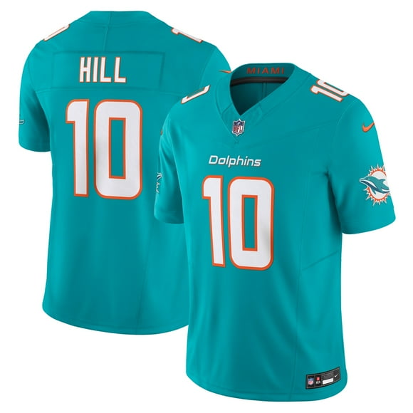 Men's Tyreek Hill Miami Dolphins Nike Game Jersey - Aqua