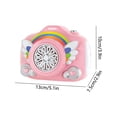 thumbnail image 3 of Camera Shaped Automatic Bubble Blower Rechargeable,With Light Music Effects Portable Strap Outdoor Indoor Fun Device 60ml Tank,Dual Bubble Water Bottles Camera Style Bubble Toy Machine Gift Set, 3 of 6