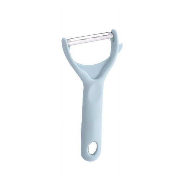 pstuiky Pelador de frutas de acero inoxidable, cuchillo, cepillo, regalo, utensilio de cocina para pelar patatas y verduras.