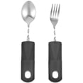thumbnail image 1 of Foldable Adaptive Utensils Stainless Steel 1 Set 7.7x1x0.8in, 1 of 8