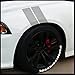 thumbnail image 3 of Sticker Connection | Fender Stripes Hash Marks - Vinyl Decal Universal for Car Truck Sticker Racing Stripe (Silver), 3 of 4
