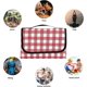 thumbnail image 2 of Manta de picnic Estera de playa impermeable 200180 cm, estera de picnic a cuadros ligera y lavable con asa, adecuada para senderismo, viajes, camping al aire libre, parque, 2 of 4