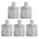 thumbnail image 2 of KDJ Clear Plastic Liquid Bags 5pcs Set - 30ml Reusable Leakproof Travel Containers for Shampoo, Soap, Lotion - Portable Toiletry Bottles with Wide Mouth & Stand Up Bottom, 2 of 9