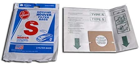 Hoover  Vacuum Bag  For Fits Hoover Futura and Spectrum Canister Cleaners 3 pk 