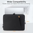 thumbnail image 2 of JETech Laptop Sleeve for 16-Inch MacBook Pro (M1-M5, 2019-2026), Waterproof Bag Case (Black), 2 of 6