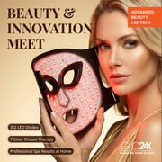 GLO24K 7 Color LED Photon Rejuvenation Super Mask