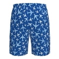 thumbnail image 6 of Naloa Airplanes in the Sky Men's Beach Shorts, Surfing shorts, Swim trunks, Quick Dry Swim Trunks for Surfing Beach Fun - Small, 6 of 9