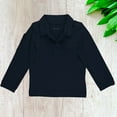 thumbnail image 3 of Kleverkids Boys Solid Cargo Polo Peruvian Cotton T-Shirt – Long Sleeve, Polo Neck With 3 Buttons – Navy, 3-6M, 3 of 5