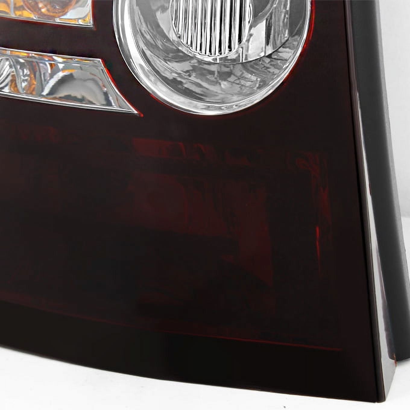 AKKON - For Chrysler 300 Base | Touring Dark Red Tail Lights Driver Left + Passenger Right Replacement Pair Set