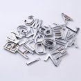 thumbnail image 2 of Flmtop 5cm Plated Door Plaque Address English Letter Alphabet Plate Sign for Home Address, 2 of 9