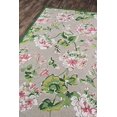 thumbnail image 2 of Madcap Cottage SUMMESMM-2GRY2680 2 Pi 6 Po x 8 Pi Jardin d'Été-2 Tapis de Course à Main - Gris, 2 of 6
