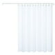 thumbnail image 1 of Ligeras cortinas de baño de PEVA, blancas, 1 of 8