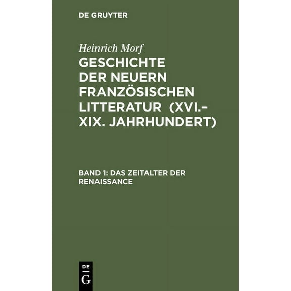Das Zeitalter Der Renaissance, (Hardcover)