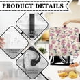 thumbnail image 4 of TSOVTHRID Hummingbird Cherry Blossom Print Mixer Cover Foldable Waterproof Stand Mixer Dust Cover Compatible with 6-8 Quart Stand Mixer Portable Dustproof Small Appliance Covers,L, 4 of 7