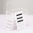 thumbnail image 3 of Caja de almacenamiento de extensión de pestañas acrílicas de 5 capas de color transparente ANGGREK Otros, 3 of 8