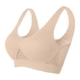 thumbnail image 6 of Women's Sports Bra Seamless Sports Bra Wirefree Yoga Bra With Removable Pads Sports Bras for Women Multicolor6 2XL, 6 of 7
