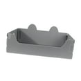 thumbnail image 2 of Kuntesetty Cat Litter Box Funny Open Cats Litter Box Tray for Indoor Cats Small Animals Gray, 2 of 9