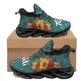 thumbnail image 1 of Zapatos de plataforma de diseñador polinesio haitiano para mujer, zapatillas informales antideslizantes de moda para exteriores, zapatos planos para adolescentes y estudiantes., 1 of 6