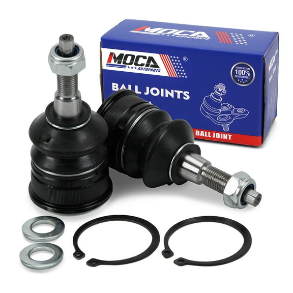 MOCA AUTOPARTS 2x Front Upper Ball Joints Fit for 2005-2010 Jeep Grand Cherokee 3.7L 4.7L 5.7L & 2006-2010 Jeep Commander 3.7L 4.7L 5.7L & 2007-2010 Jeep Grand Cherokee 3.0L