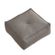 thumbnail image 4 of Cojín de suelo para silla, cojín de asiento tipo puf, cojín de meditación para suelo Gris oscuro, 4 of 9