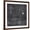 Brown Frame, variant on Art.com Plane Blueprint III Stretched Canvas Print Wall Art by Marco Fabiano, 24" x 24"