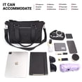 thumbnail image 4 of Bolso de mano para mujer: bolso de hombro elegante y funcional y bandolera(2515-NEGRO), 4 of 4
