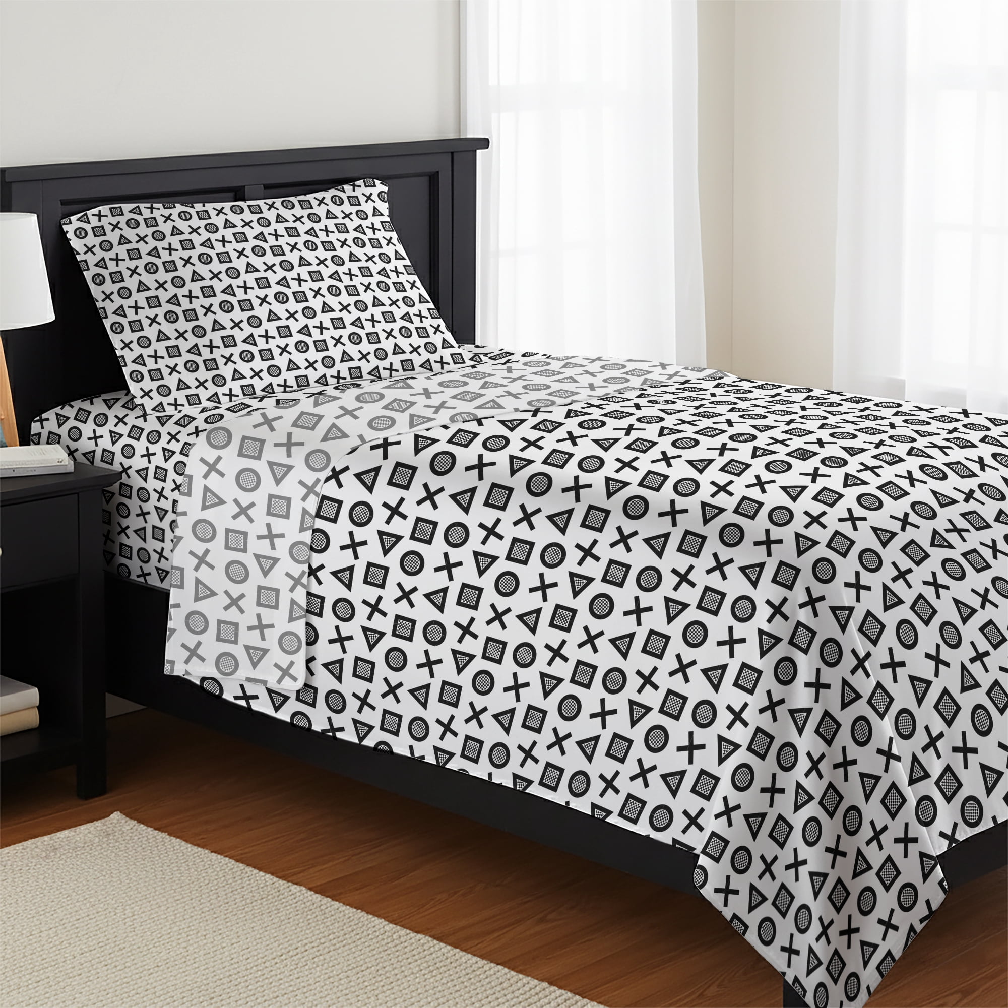 Playstation Game On Player 3 Piece Twin Sheet Set for Kids